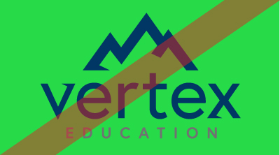 not over a colored background